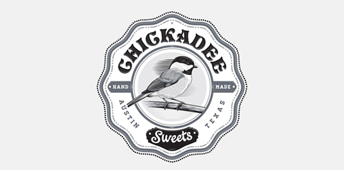 Chickadee Sweets Logo Design