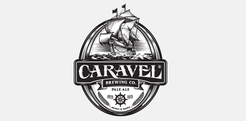 Caravel Brewing Co. Logo Design