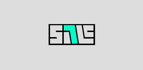 简约几何风格的logo设计