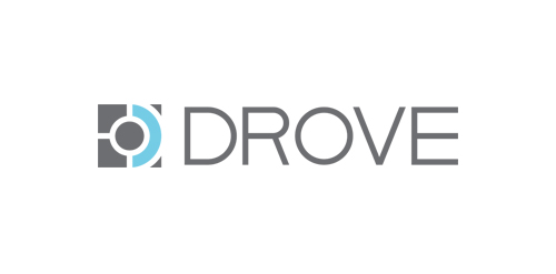 DROVE logo设计:简洁科技感标识