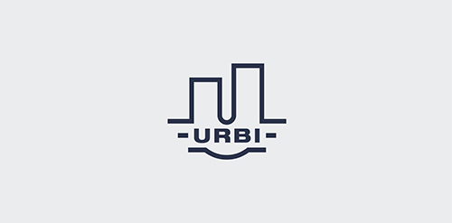 简约现代城市建筑logo设计
