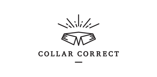 简约线条设计的Collar Correct Logo