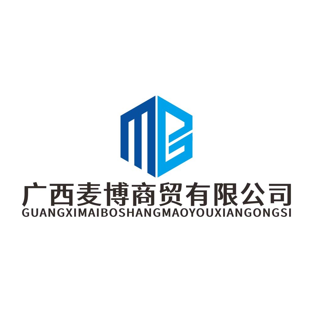 现代简约蓝色几何logo设计