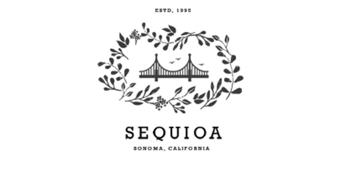 简约优雅的加州酒庄logo设计