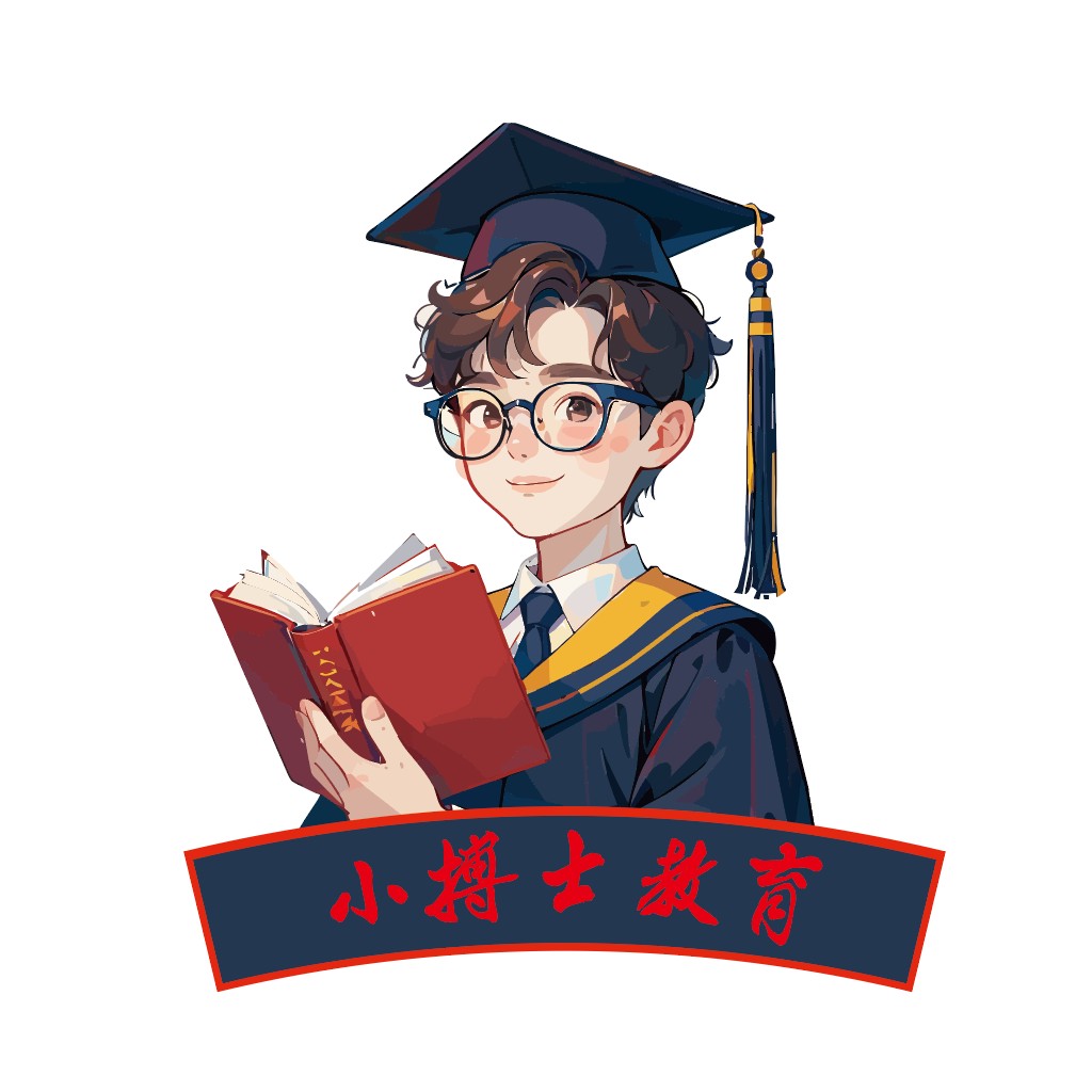 教育博士卡通形象logo设计