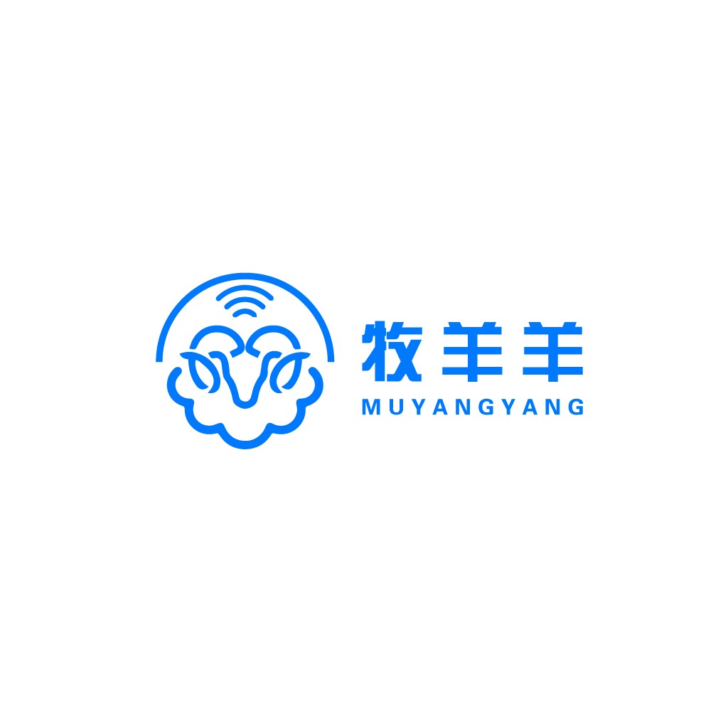 现代简约风格的智能云服务logo设计