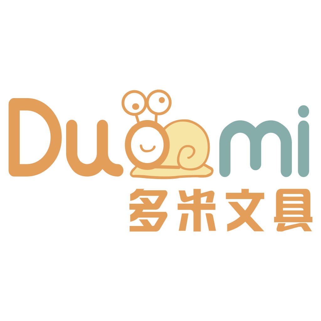Duomi米文文具logo设计