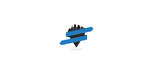 城市建筑风格的logo设计