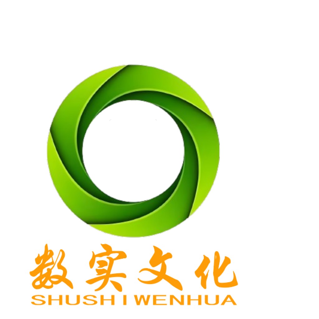 绿色环形logo设计-文化品牌标识