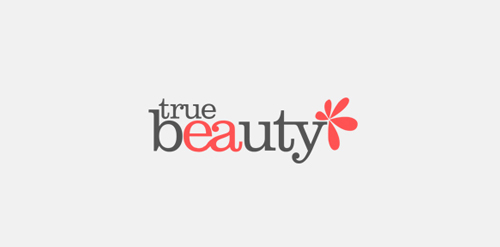 True Beauty Logo设计:简约时尚品牌标识