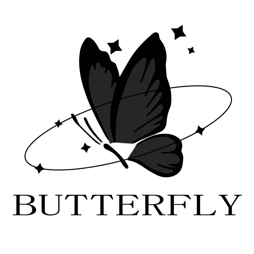蝴蝶logo设计：简洁优雅的视觉符号