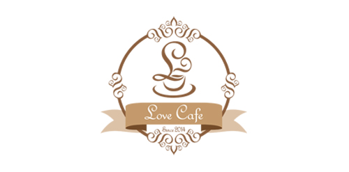 Love Cafe Logo设计