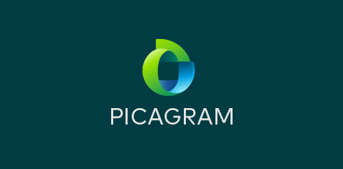 简洁现代的Picagramam Logo设计