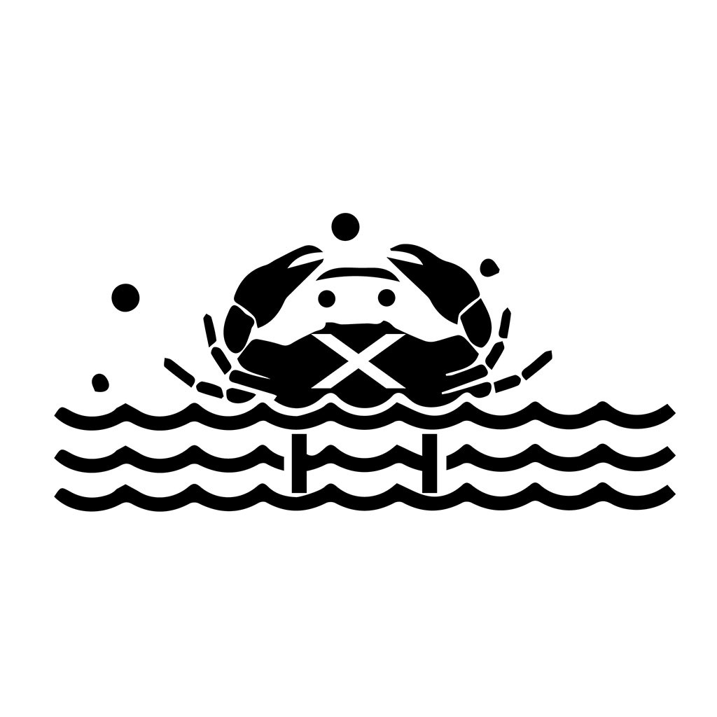 游泳运动员logo设计