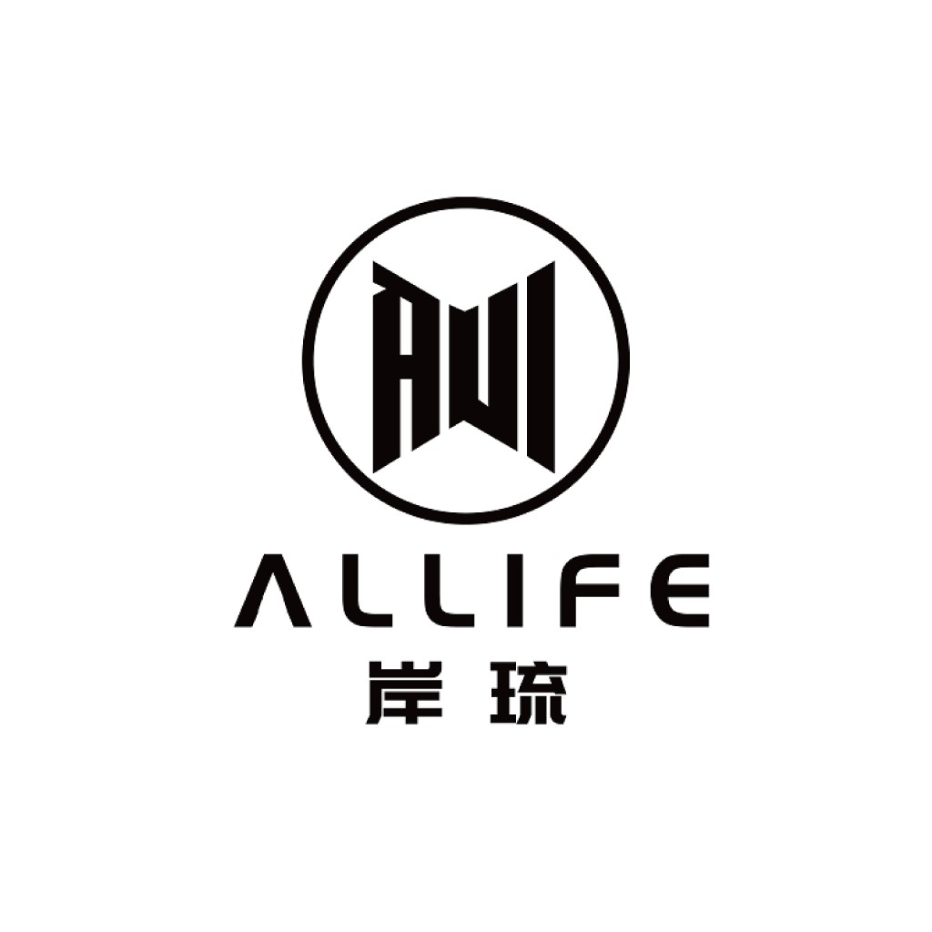 简约现代风格的ALLIFE品牌logo设计