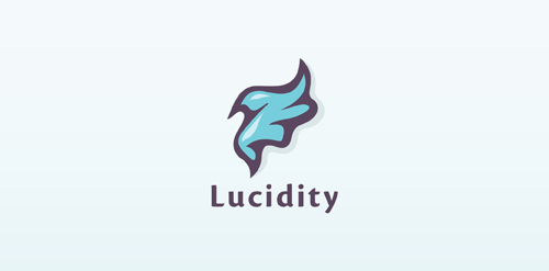 简约风Lucidityity logo设计