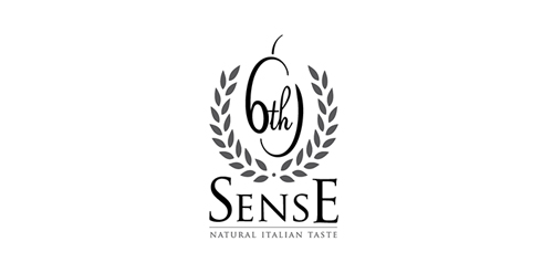 6th Sense Logo设计:自然意大利风味