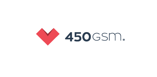 450GSM心形logo设计