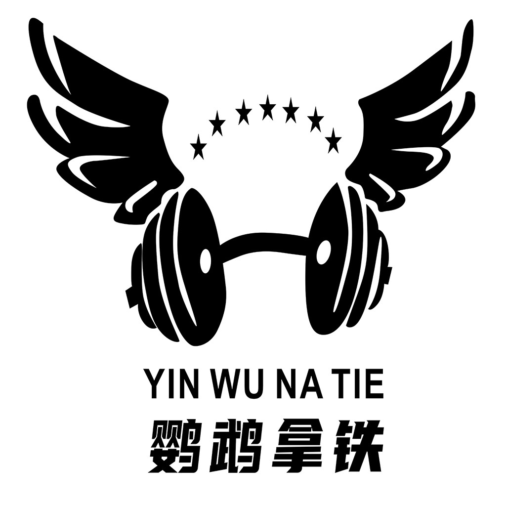 健身器材logo设计:翅膀与哑铃的结合