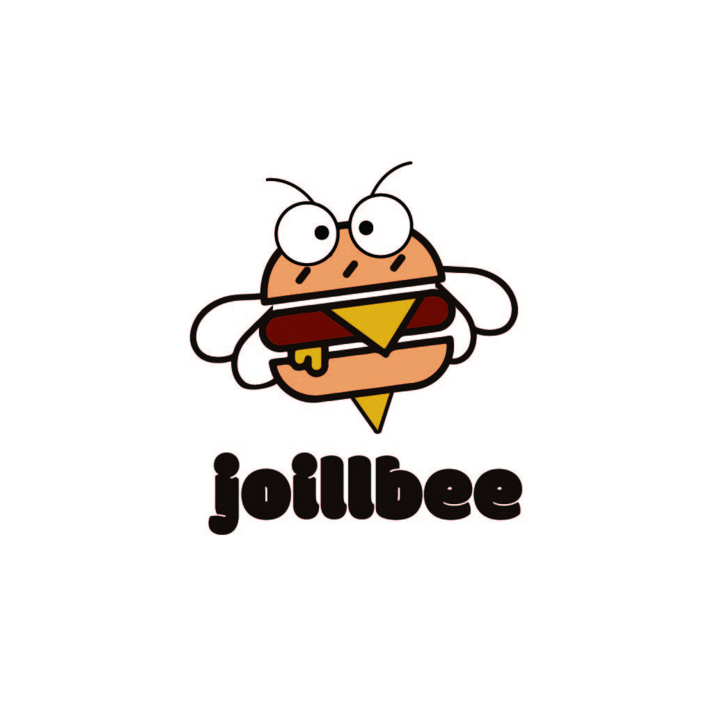 卡通热狗蜜蜂logo设计