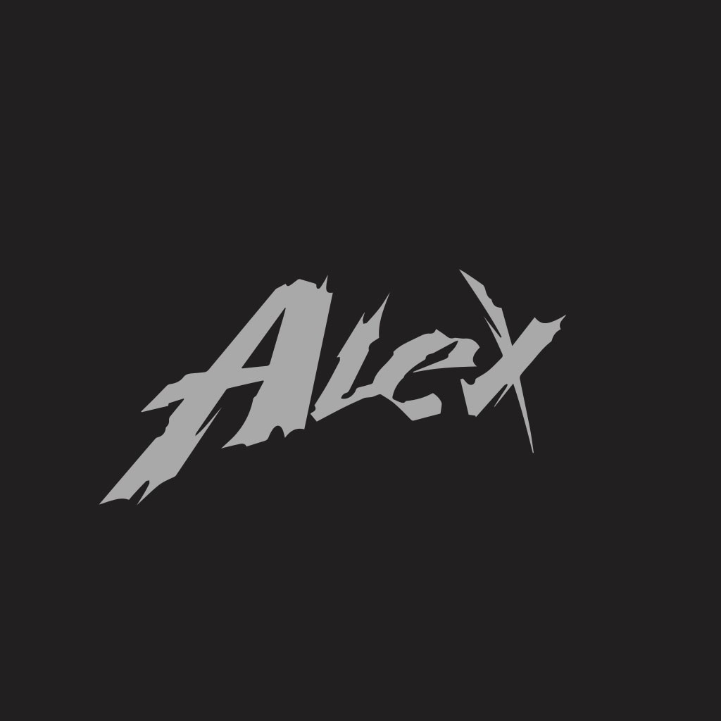 Alex标志设计:现代简洁风格