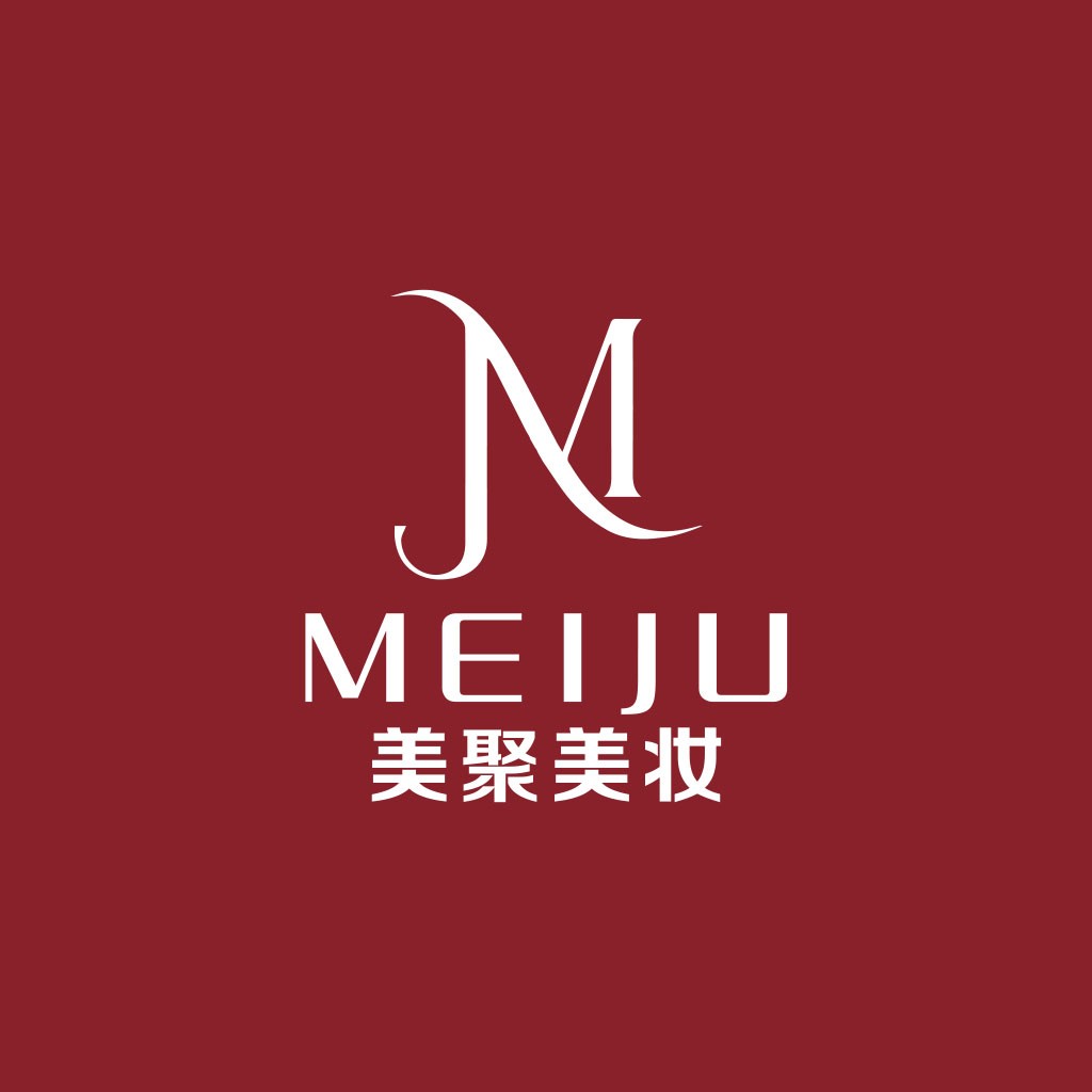 美聚美妆logo设计