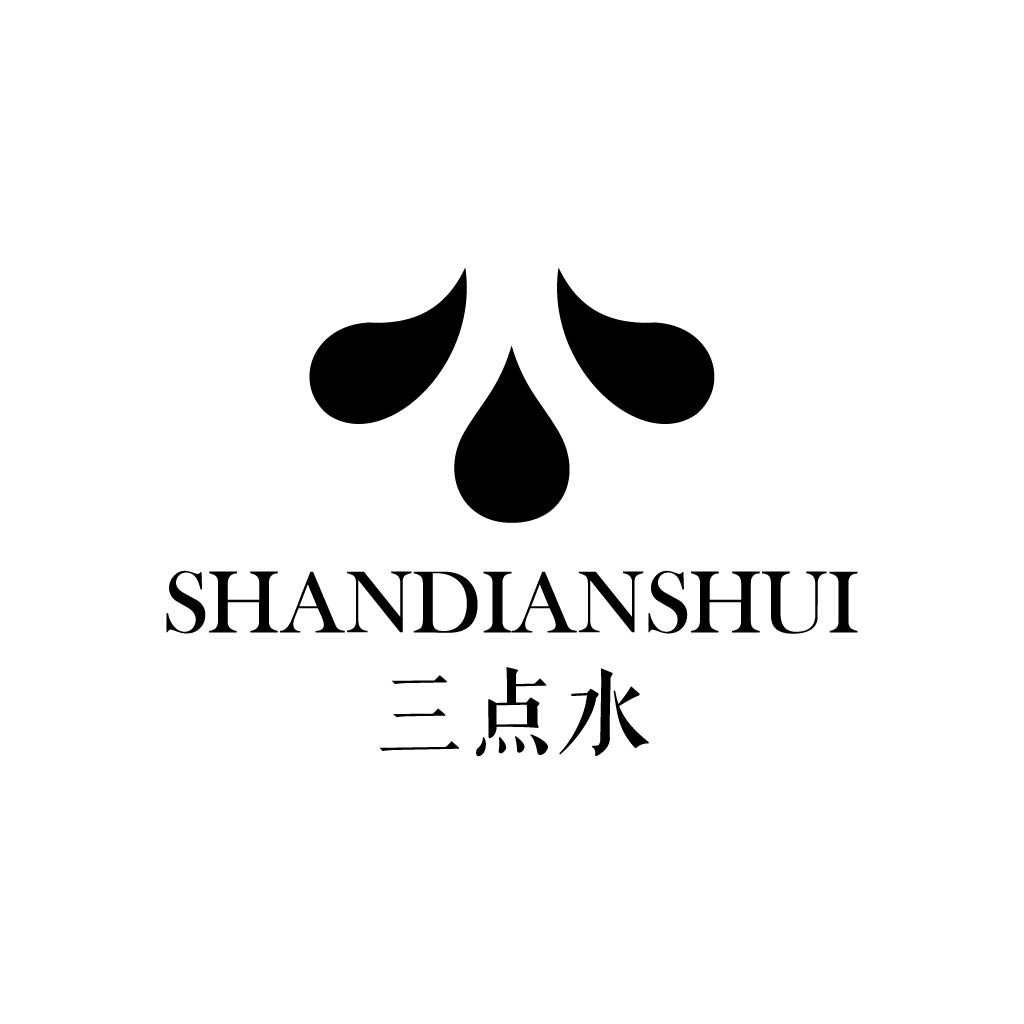简约水滴形品牌logo设计