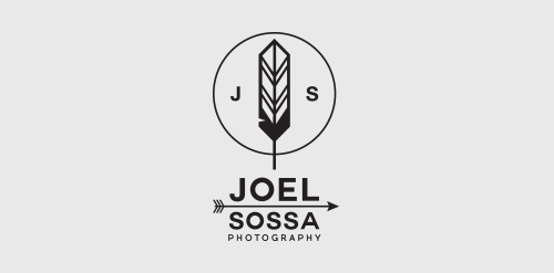 简洁摄影工作室logo设计