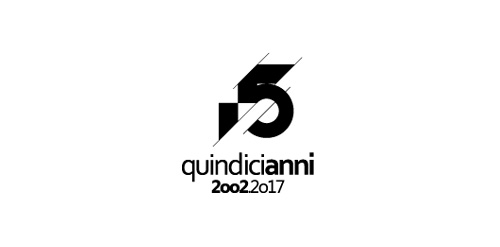 简洁现代的数字5周年logo设计