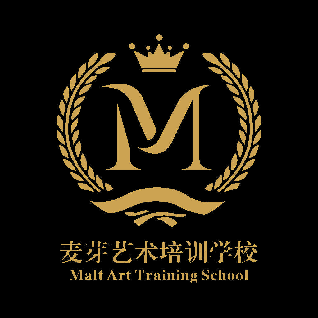 麦芽艺术艺术培训学校logo设计