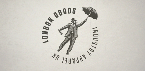 伦敦商品工业服装品牌logo设计