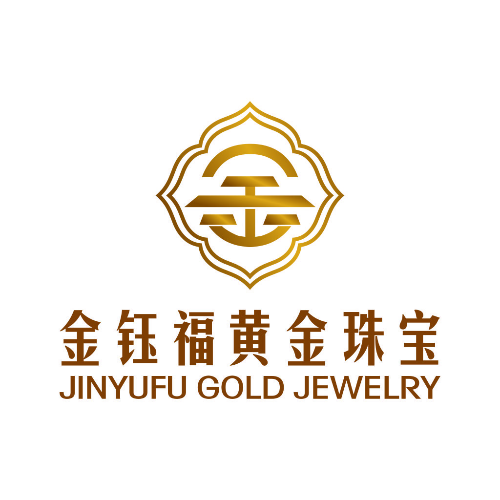 金钰福珠宝logo设计