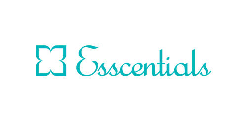 简约风蓝色方块logo设计