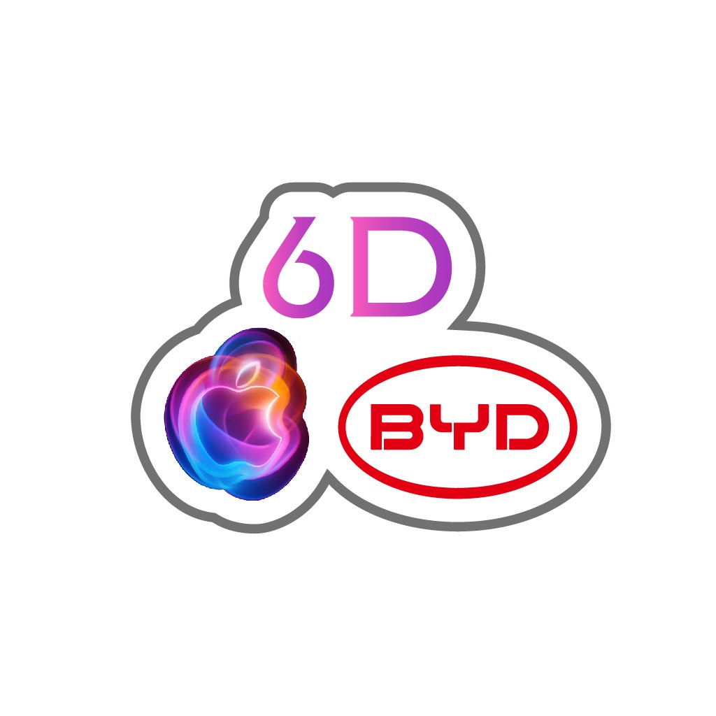 6D苹果logo设计