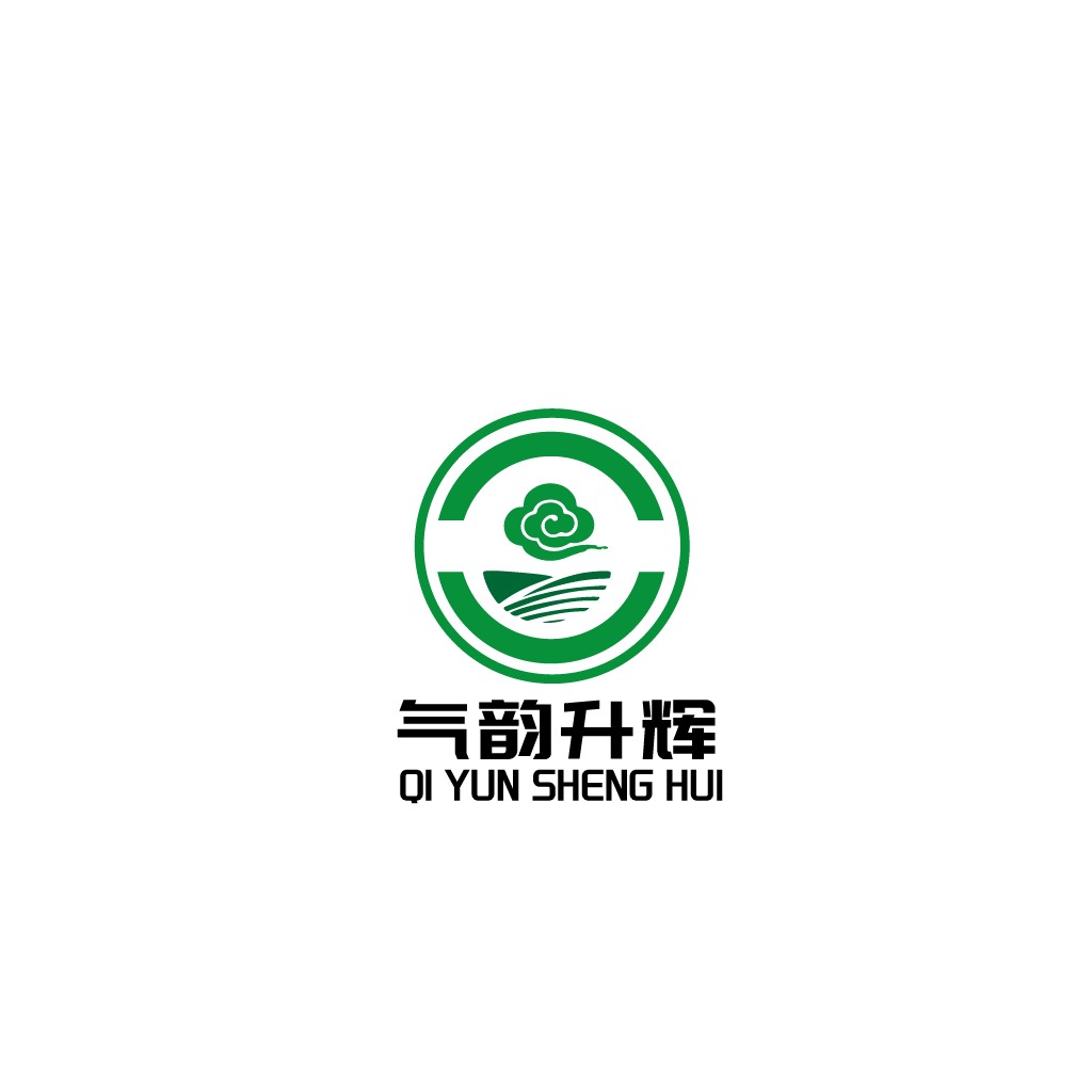 清新自然风格的logo设计