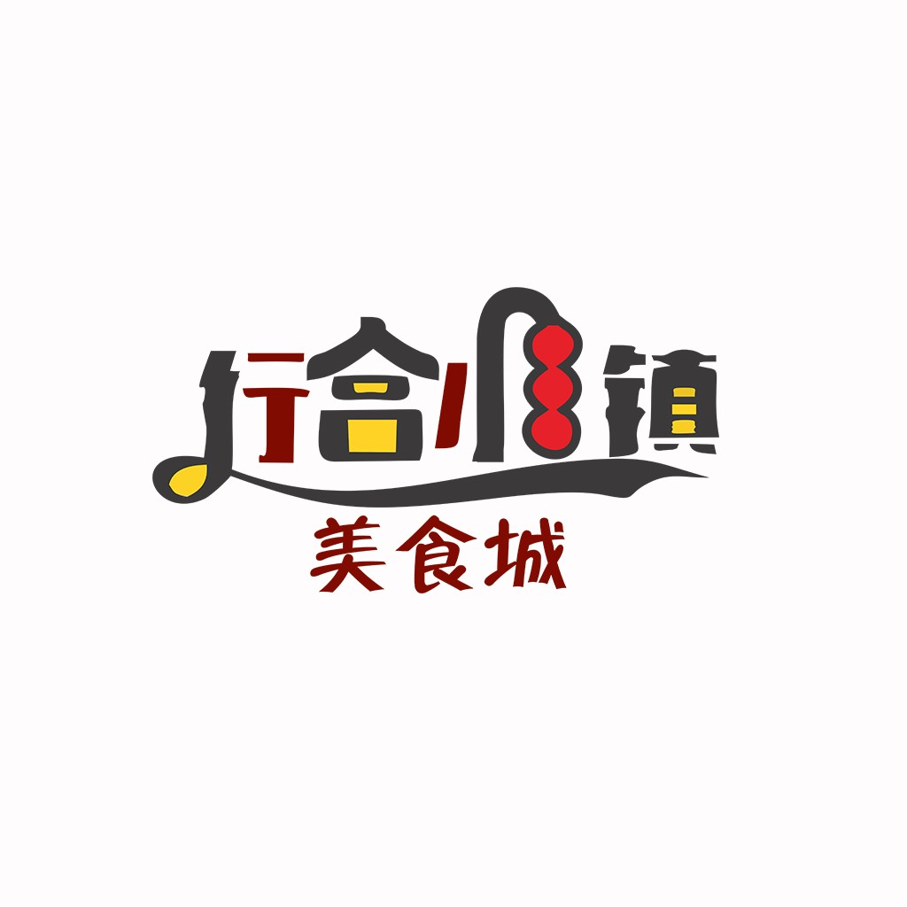 音乐美食城logo设计