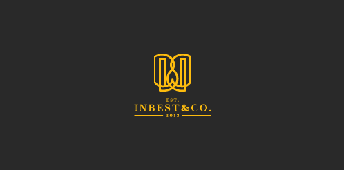 简约奢华金融公司logo设计