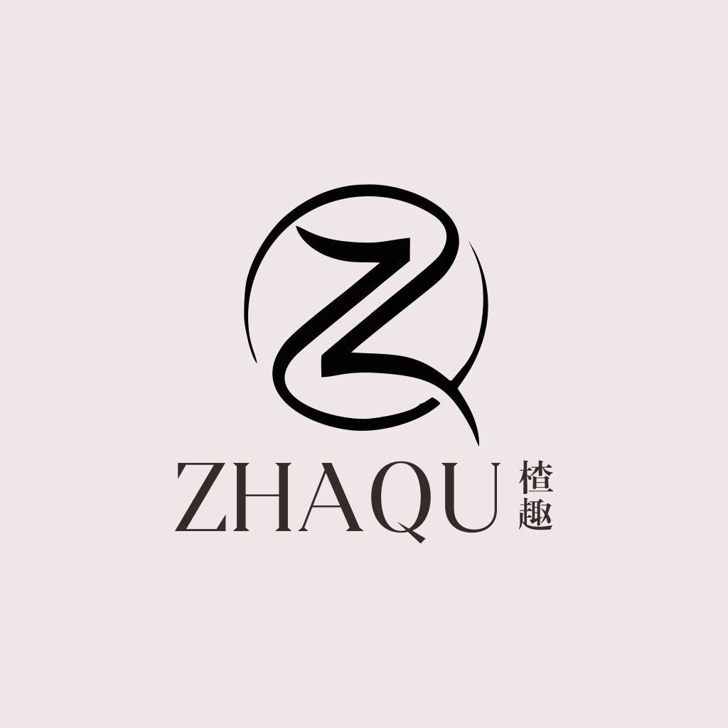 简约时尚ZHAQUQU品牌logo设计