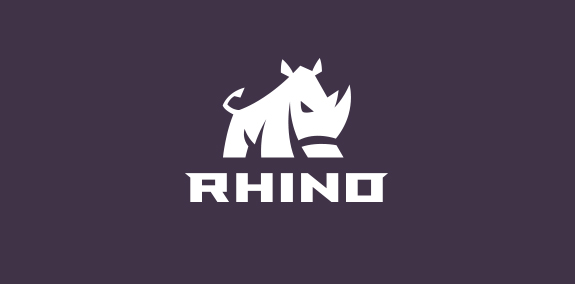 犀牛logo设计:简洁有力的品牌标识