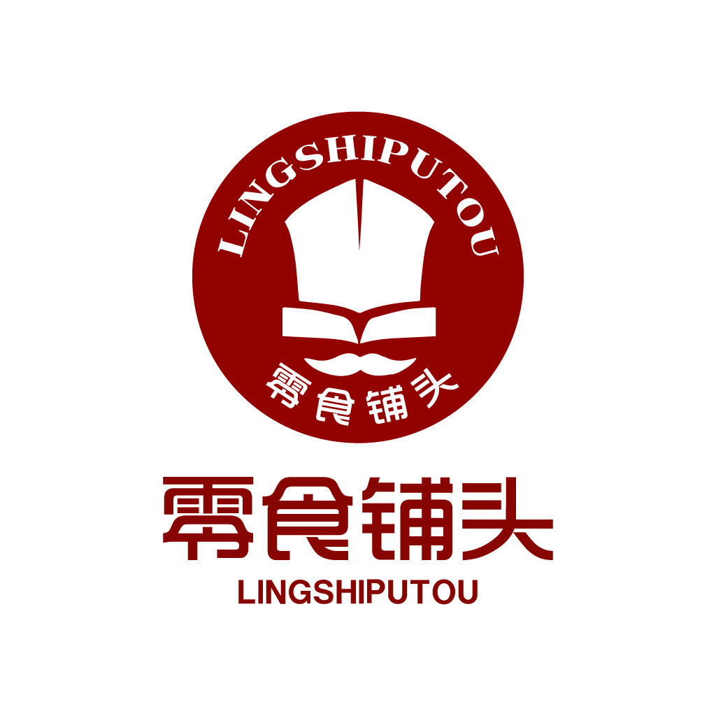 零食铺头logo设计:简约时尚品牌标识
