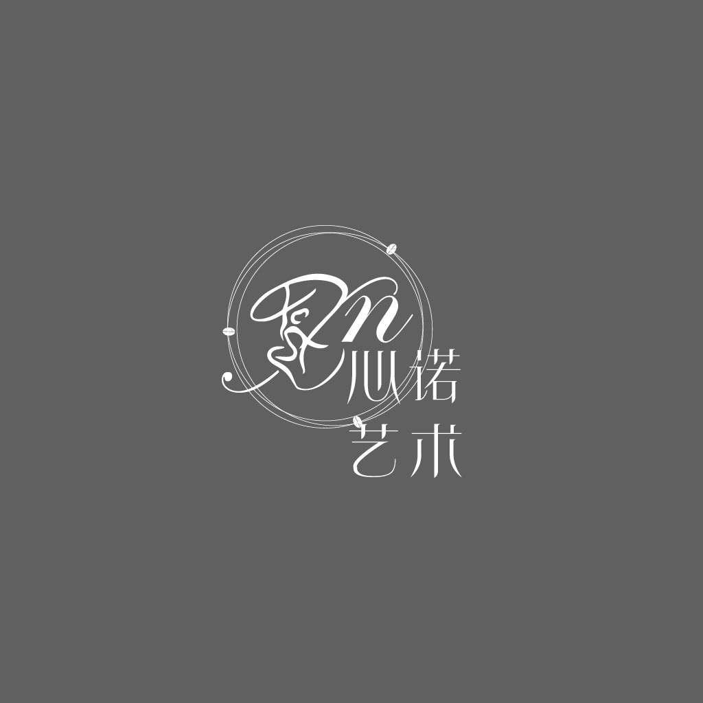 简约优雅艺术字体logo设计