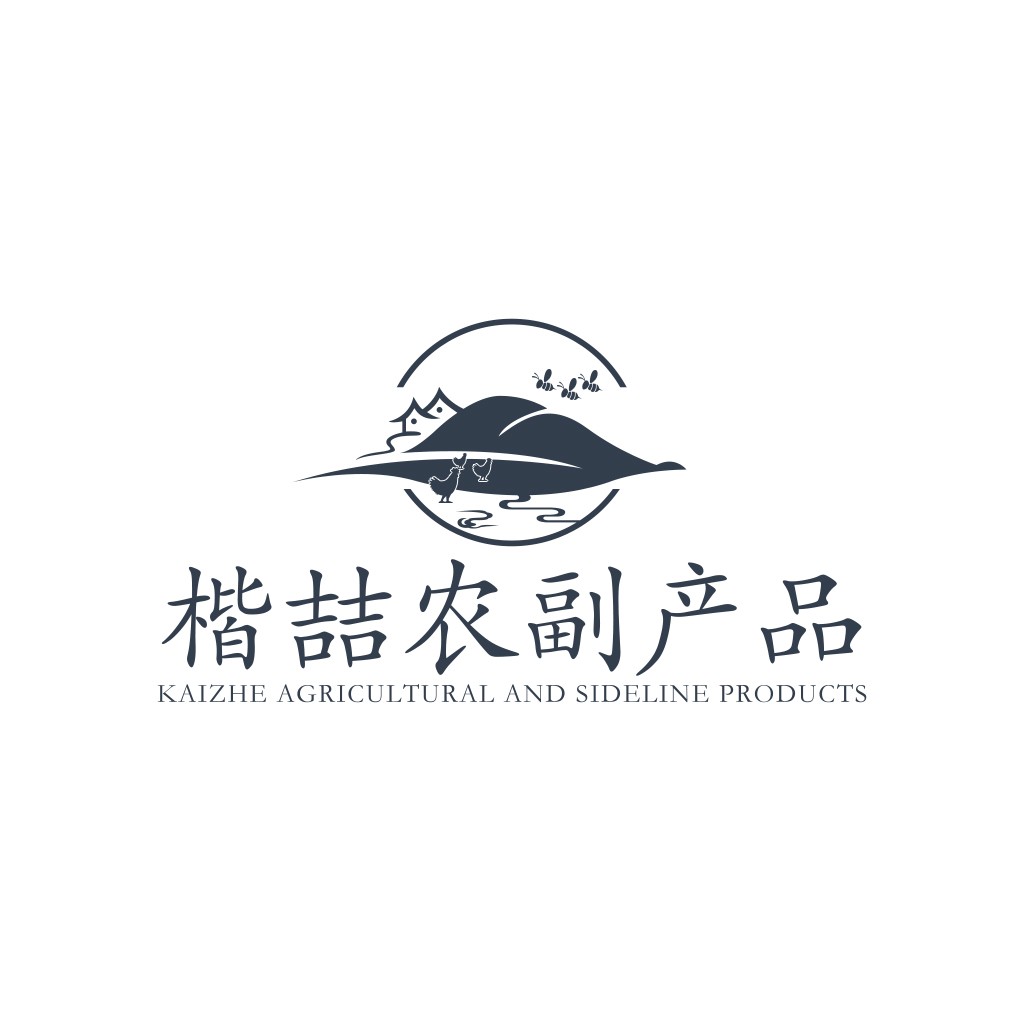 简约自然风农业品牌logo设计
