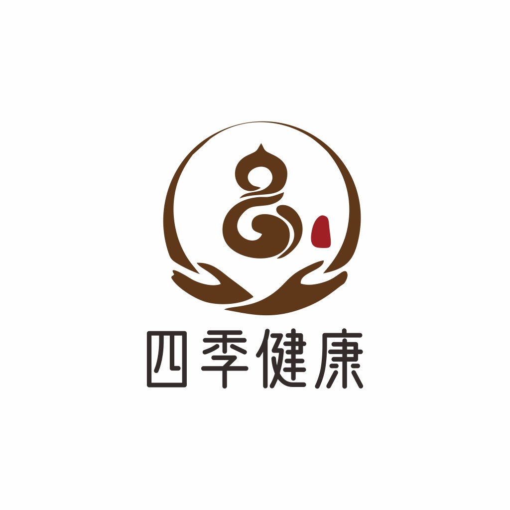 四季健康养生logo设计