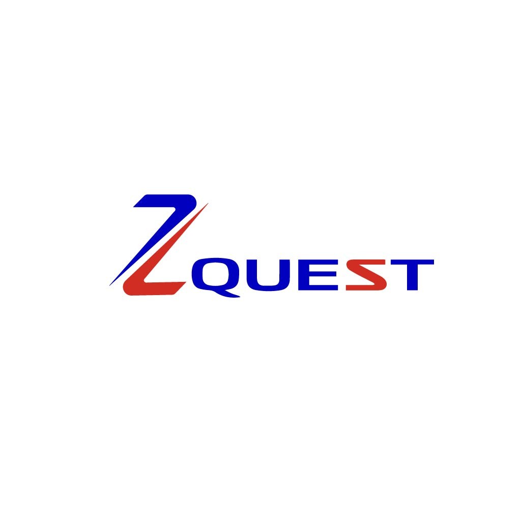 简洁现代的Zquest标志设计