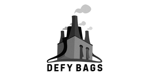 工业风DEFY BAGS logo设计