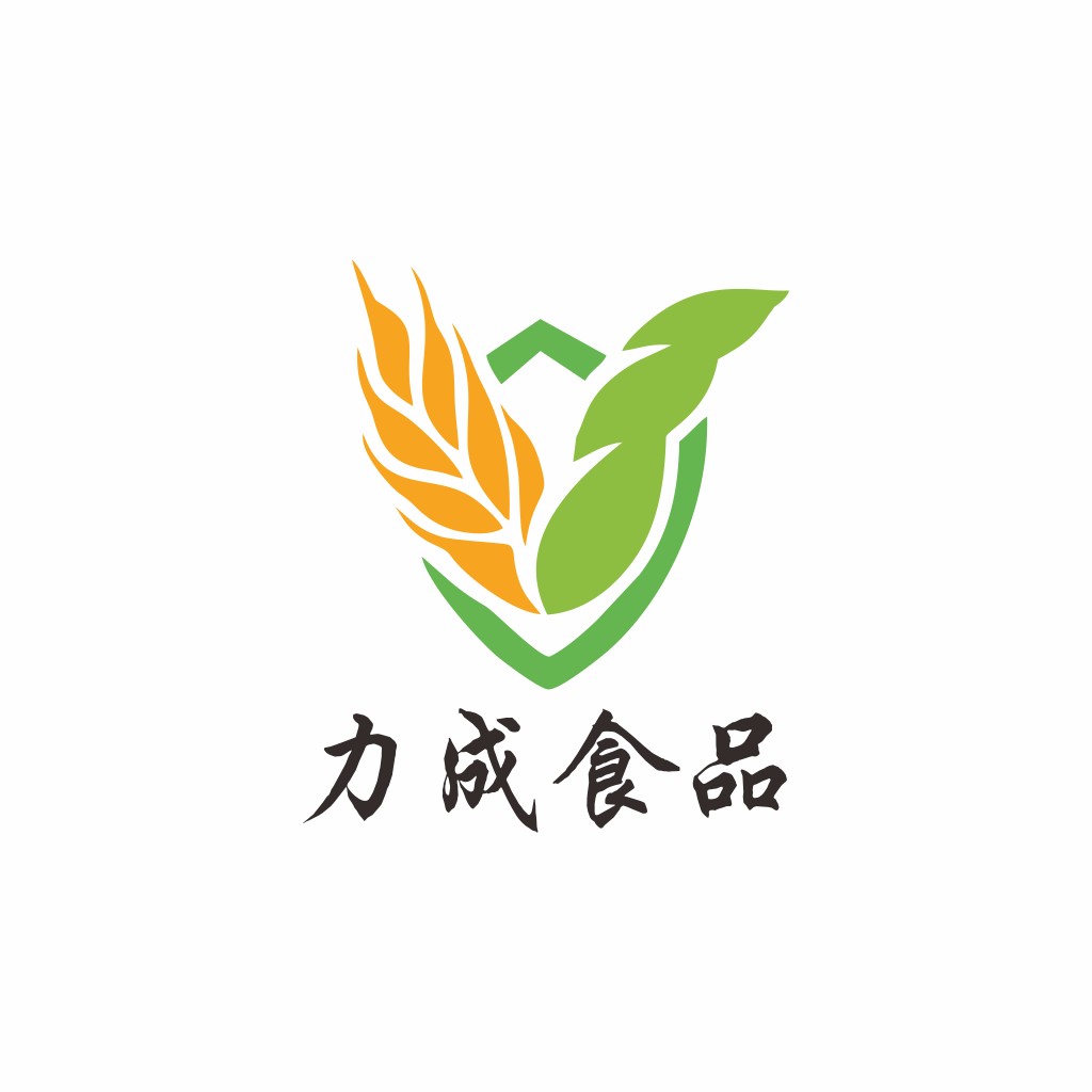 绿色食品logo设计：自然与健康结合