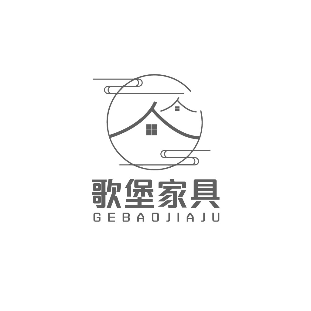 简约现代家居品牌logo设计