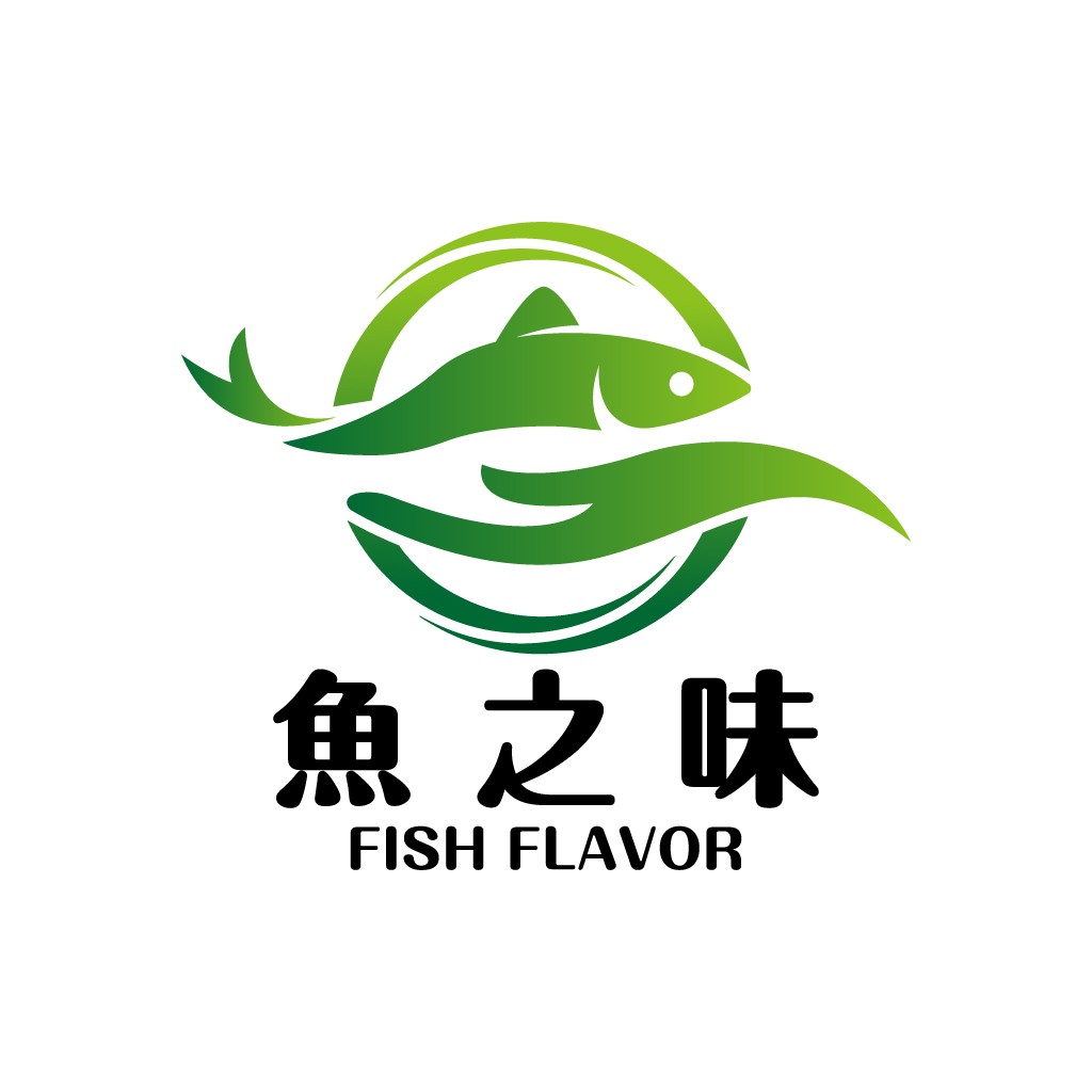 鱼之味logo设计