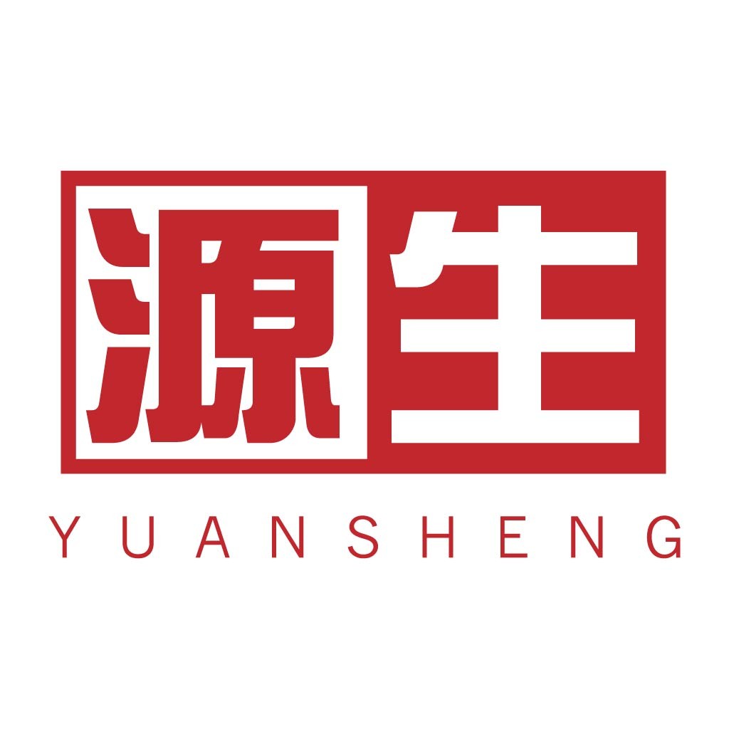 红色方框内简洁中文logo设计