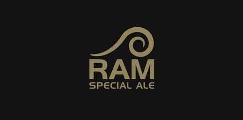 专业啤酒品牌LOGO设计:RAM Special Ale